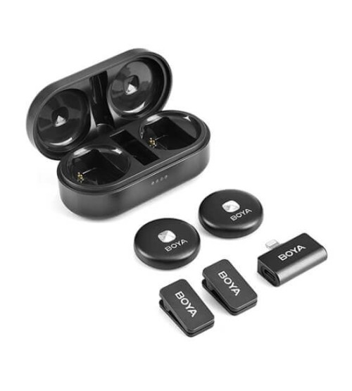 Boya Omic-D Kit Wireless Microphone USB Lighting